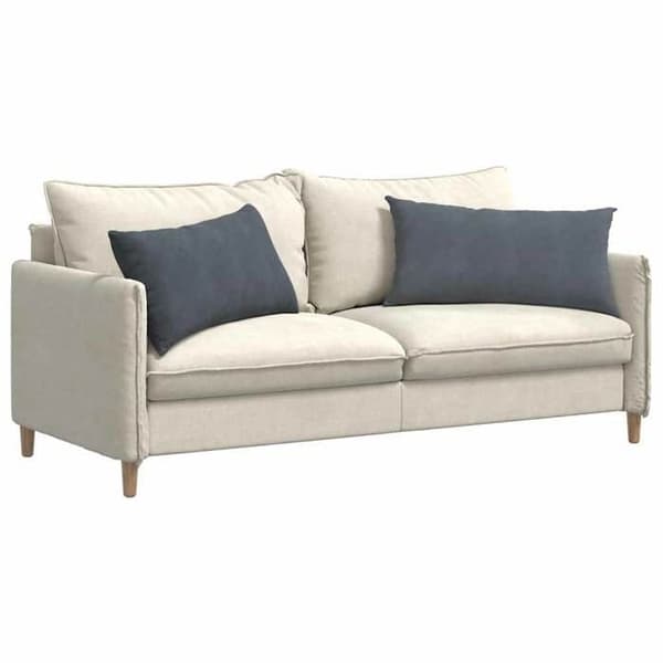 Sofa puder - EKSKLUSIV HUS - 80 x 40 cm - Mørkegrå - Fløjl - Sæt med 2 stk. Mörkgrå
