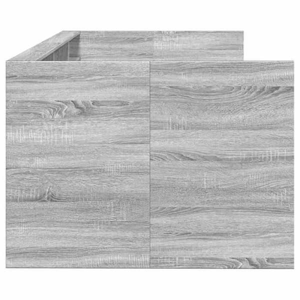 Maison Exclusive - Dagbed med skuffer uden madras sonoma grå 75x190 cm