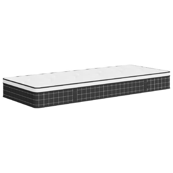 Maison Exclusive - Bonnell-fjädermadrass Medium 80 x 200 cm Vit