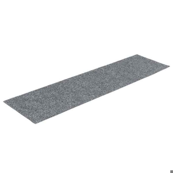 Maison Exclusive - Självhäftande trappmattor 15 stycken 76 x 20 cm Ljusgrå Rektangulär