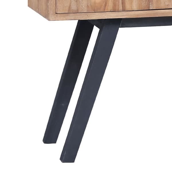Maison Exclusive - Sidearmatur 110x30x75 cm Solid Teak