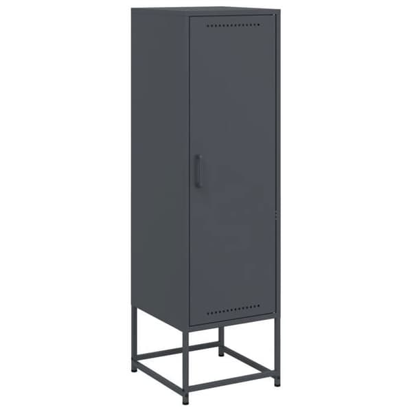 Maison Exclusive - Buffé hög antracit 36x39x123 cm stål