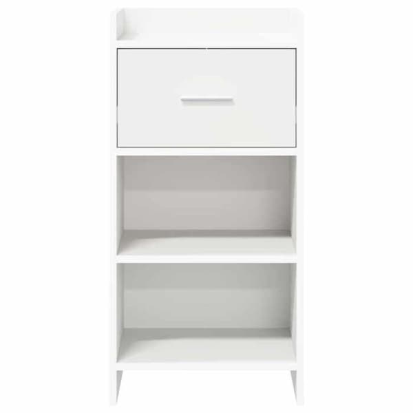 Maison Exclusive - Buffé Vit 40 x 36 x 80 cm Ingenjörsträ