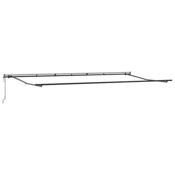 Maison Exclusive - Fällbart tak i orange och brunt 600 × 300 cm