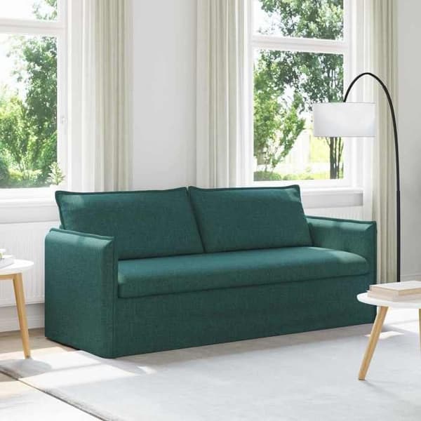 Maison Exclusive - Mørkegrøn Sofa 196 x 82 x 85 cm stof