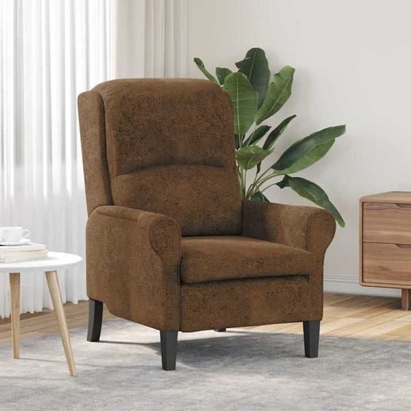 Maison Exclusive - brun læderlook stol