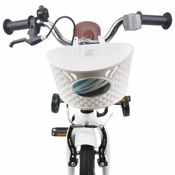 Maison Exclusive - Barncykel 12 Tum för barn 2 till 4 år Vit Vit