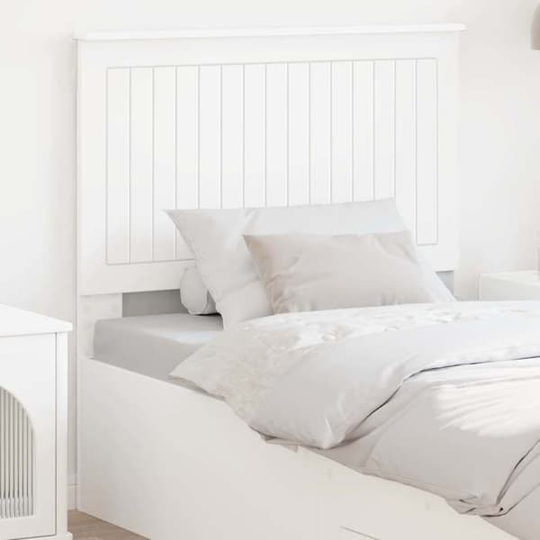 Hovedgærde - EKSKLUSIVT HUS - Moderne model - Ingeniørtræ - Hvid - Minimalistisk design