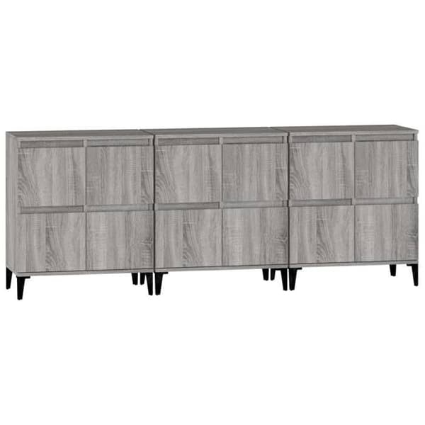 Buffet - Maison Exclusive - Grå - Ingeniørtræ - 60×35×70 cm