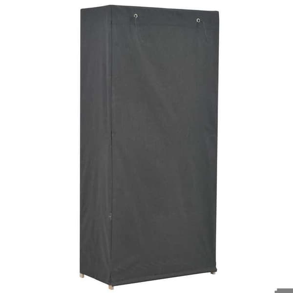 Garderobe - Eksklusiv Hus - Grå - Stof - 79 x 40 x 170 cm Grå