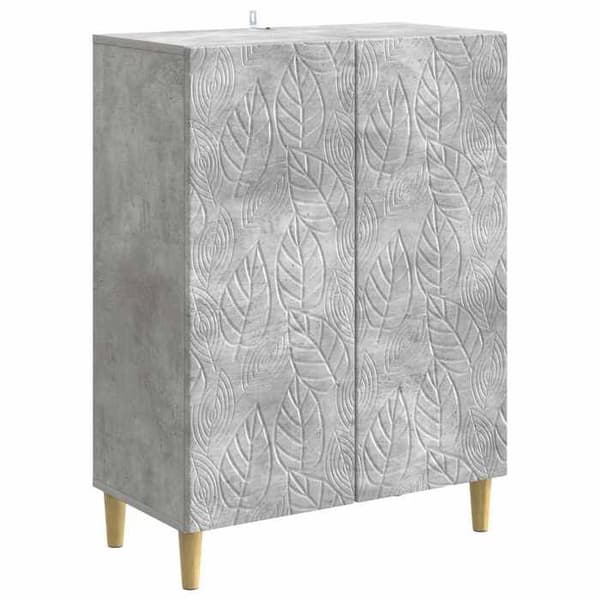 Maison Exclusive - Buffet Grå beton 66 x 34,5 x 90 cm Ingeniørtræ
