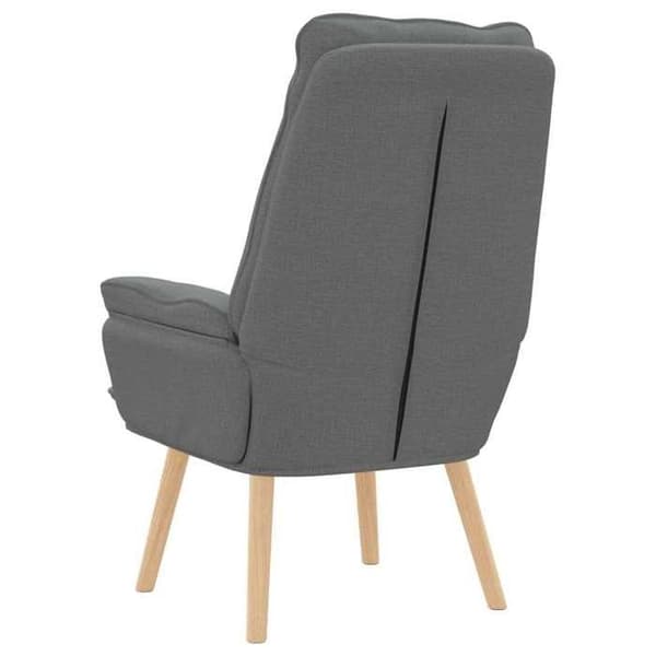 Fåtölj - MAISON EXCLUSIVE - Maison Exclusive - Mörkgrå - Polyester tyg - 69x74x93 cm Mörkgrå