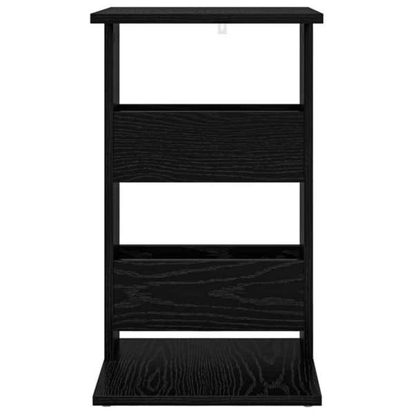 Maison Exclusive - Sidebord Sort eg 40 x 35 x 60,5 cm Ingeniørtræ