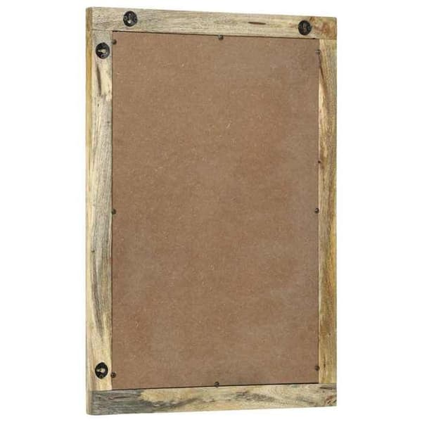 Maison Exclusive - Naturlig badrumsspegel 50 x 2,5 x 70 cm rektangulär