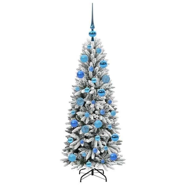 Maison Exclusive - Konstgjord Julgran Vit 120 cm