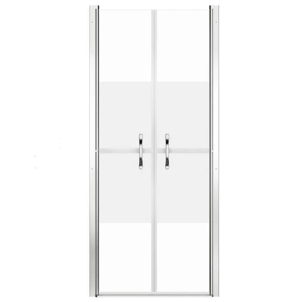 Maison Exclusive - Duschdörr ESG halvmatte 91x190 cm