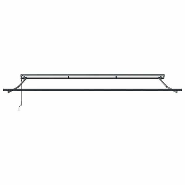 Maison Exclusive - Elektrisk utdragbar markis Antracit 4 x 2 m