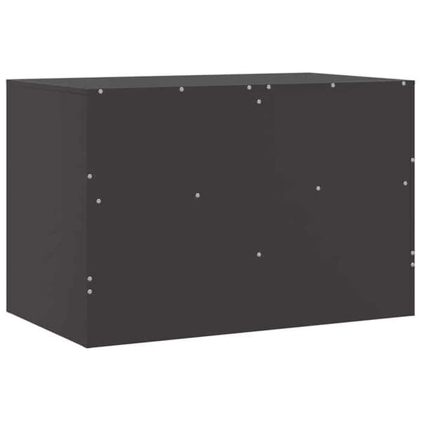 Maison Exclusive - Sort TV-møbel 67x39x44 cm stål Svart