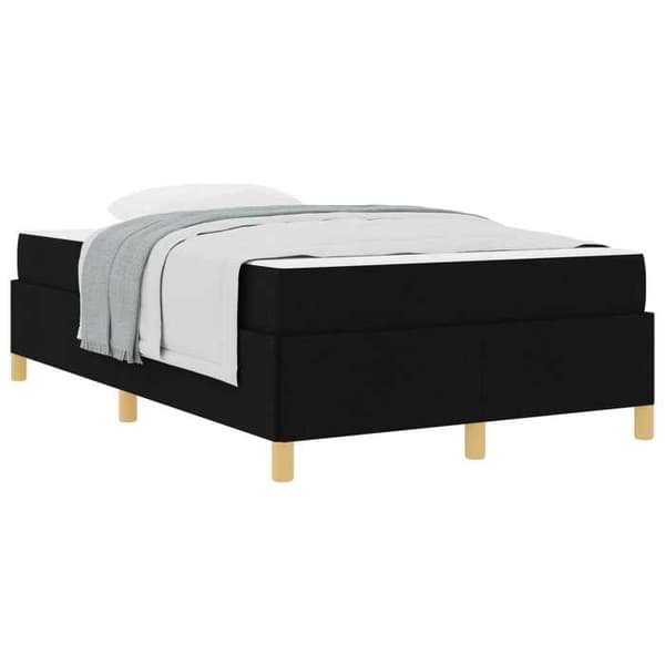 Maison Exclusive - Sängram Svart 120 x 190 cm tyg