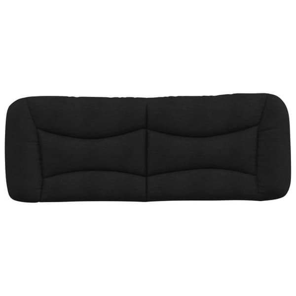 Maison Exclusive - Hvar musta 120 cm päätytyyny kangas