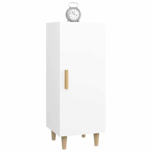 Maison Exclusive - Buffé Vit 34,5x34x90 cm Ingenjörsträ Vit