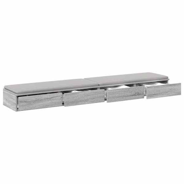 Maison Exclusive - Sengekasser Grå Sonoma 180 x 36,5 x 16,5 cm Gris Sonoma