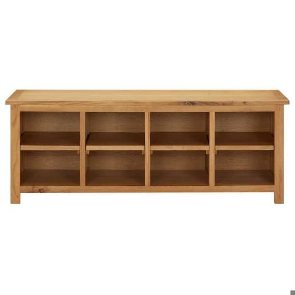 Maison Exclusive - Skohylde 114x37x45 cm Solid egetræ