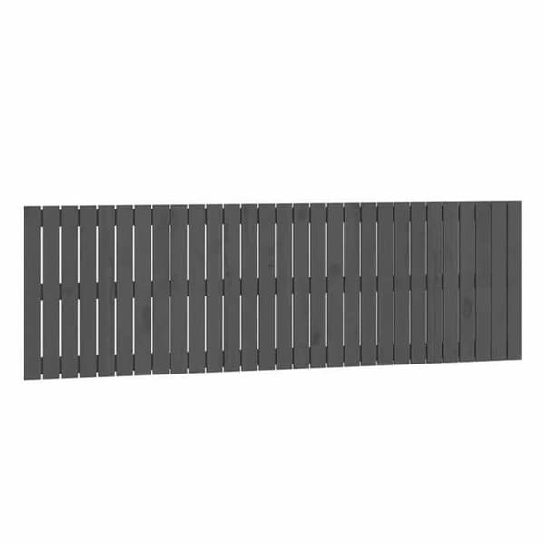 Maison Exclusive - Harmaa seinäpäätä 185x3x60 cm Massiivipuu mänty Grå