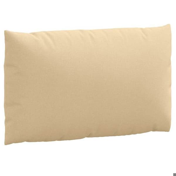 Maison Exclusive - Palettkuddar set om 3 beige blandat tyg