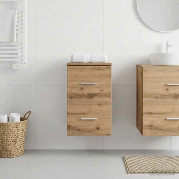 Maison Exclusive - Badeværelsesmøbel In-between Antik Træ 30 x 41 x 50 cm