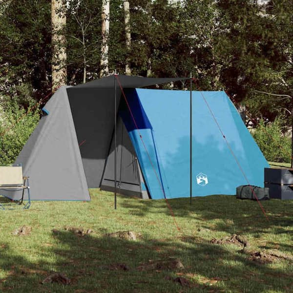 Maison Exclusive - Campingtelt til 3 personer blå vandtæt