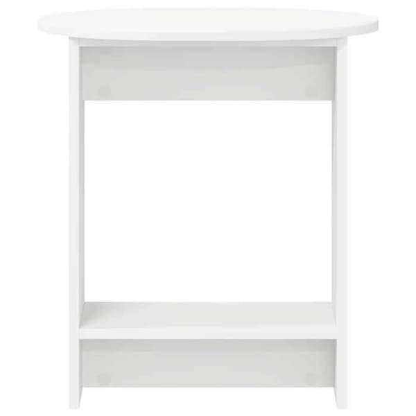Maison Exclusive - Sidobord Vit 50 x 39,5 x 55 cm Ingenjörsträ
