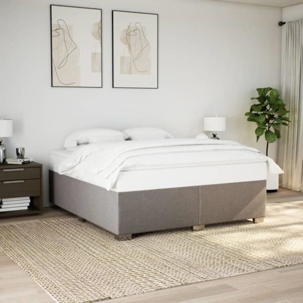 Taupe Sälepohjapatja patjalla Taupe 200x200 cm Kangas Mooli
