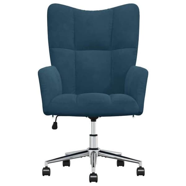 Maison Exclusive - Blå Velour Relax stol Blå (sammet)