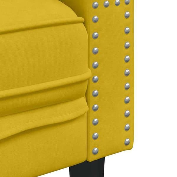 Maison Exclusive - Chesterfield-soffgrupp med 2 st kuddar i sammet