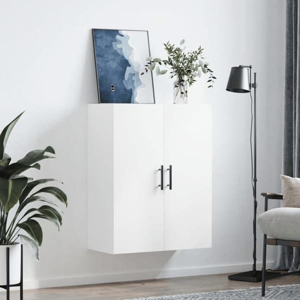 Maison Exclusive - Väggskåp vit 69,5x34x90 cm