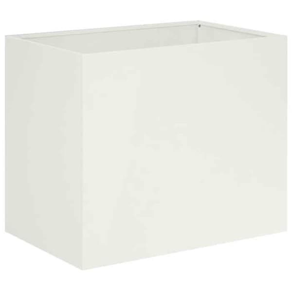 Maison Exclusive - Trädgårdskrukor 2 st Vit 60 x 40 x 50 cm