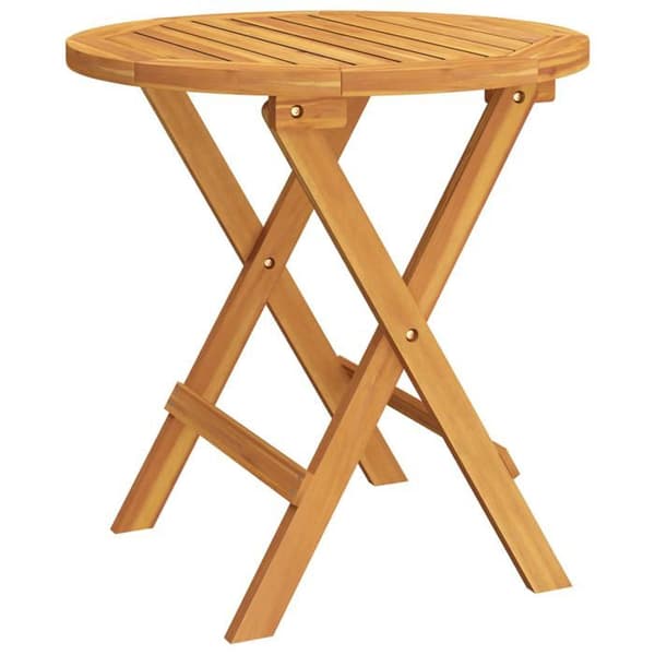 Maison Exclusive - Bistrobord Ø46x47 cm Massivt akaciaträ