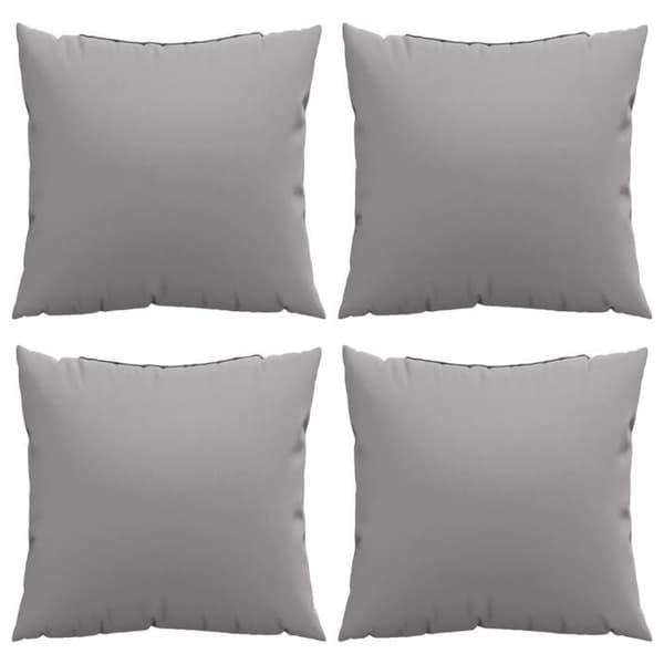 Maison Exclusive - Sofa puder sæt af 4 grå 60x60 cm stof