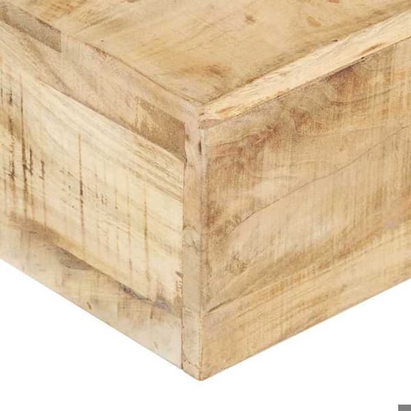 Maison Exclusive - Soffbord 80x80x28 cm Massivt mangoträ