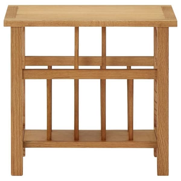 Maison Exclusive - Tidningsbord 45x27x42 cm Solid ek