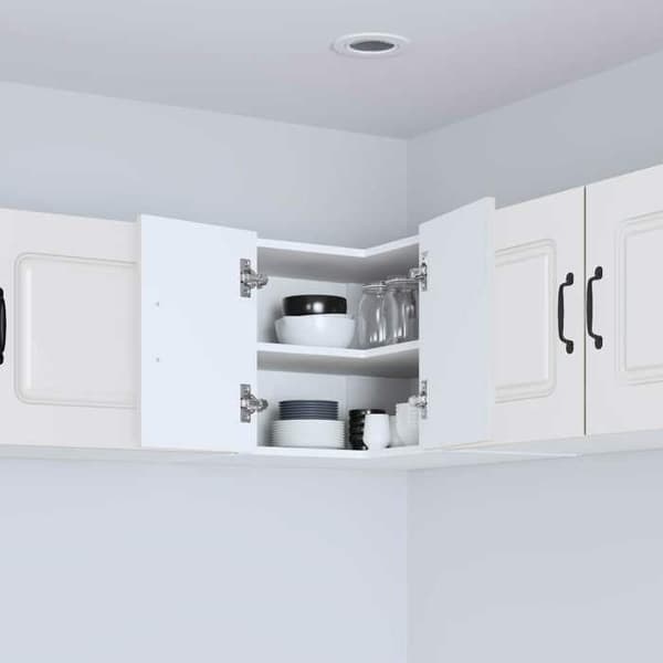 Maison Exclusive - Diskmaskinspanel Kalmar Vit 57 x 57 x 40 cm Vit