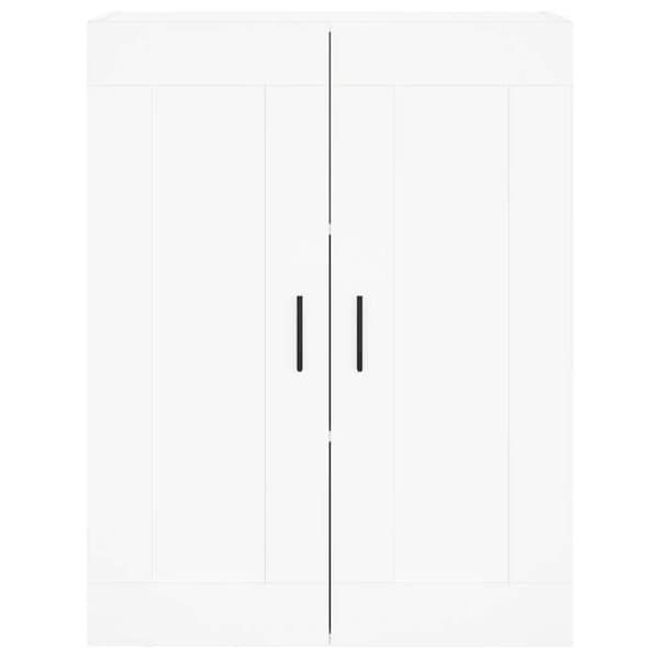 Maison Exclusive - Buffé hög Vit 69,5x34x180 cm Ingenjörsträ Vit