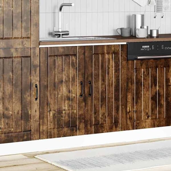 Maison Exclusive - Lucca vaskeskab i røget eg, ingeniørtræ