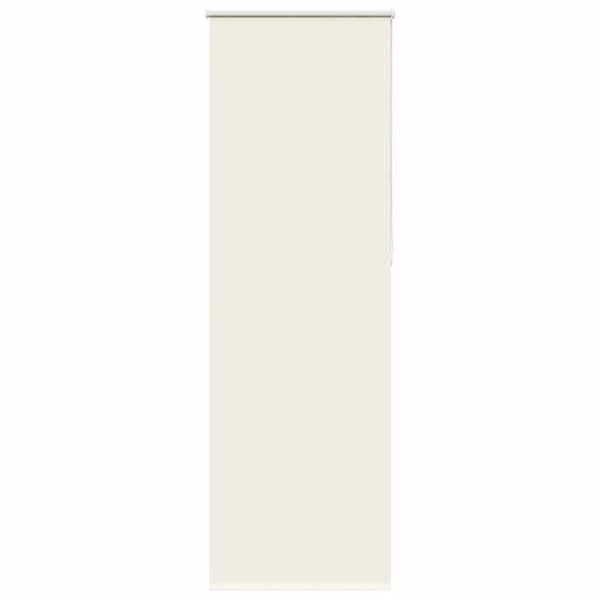 Maison Exclusive - Rullgardin i off-white 80x230cm tygbredd