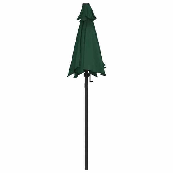 Maison Exclusive - Parasol Grøn 200x224 cm Aluminium