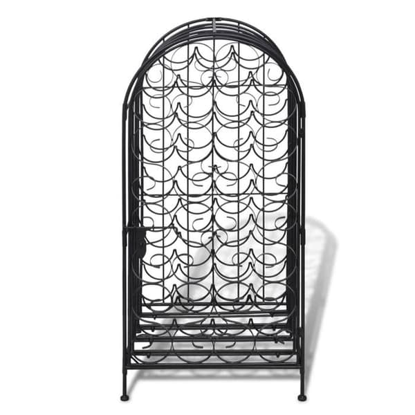Maison Exclusive - Flaskställ för 35 flaskor Metall