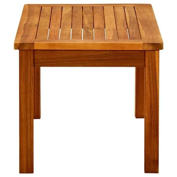 Maison Exclusive - Trädgårdssoffbord 70x40x36 cm Solid akaciaträ