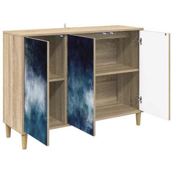 Maison Exclusive - Buffet RAALTE Sonoma 102 x 33 x 75 cm Ingeniørtræ