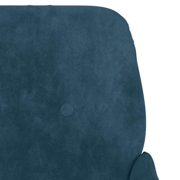 Maison Exclusive - Blå Fåtölj 62x79x79 cm Sammet Blå